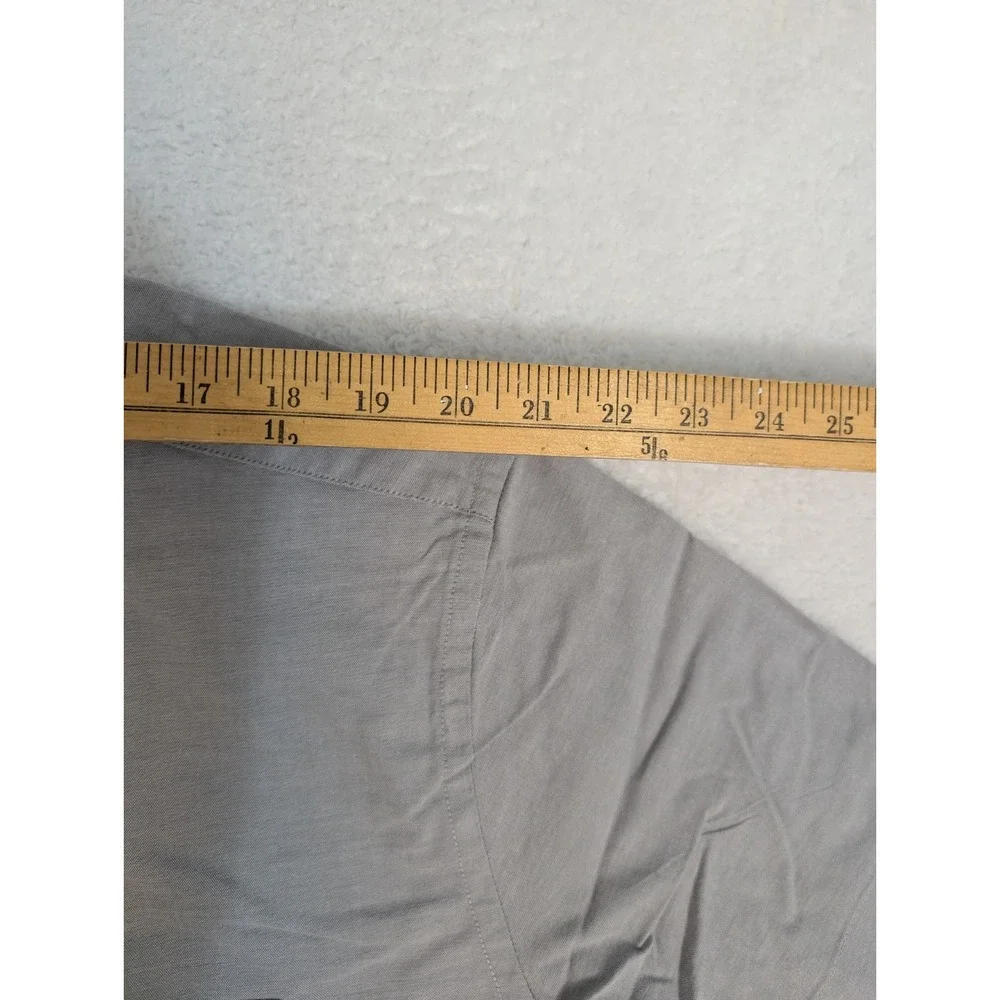NEW! UNTUCKit Mens‎ Bual Short Sleeve Button Up Shirt 3XL Regular Gray Cotton.
